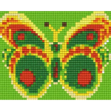 Pixel Zöld-sárga pillangó   (1 alaplapos)