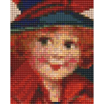 Pixel Lány pirosban (1 alaplapos)