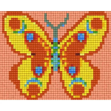 Pixel Sárga-narancs pillangó  (1 alaplapos)