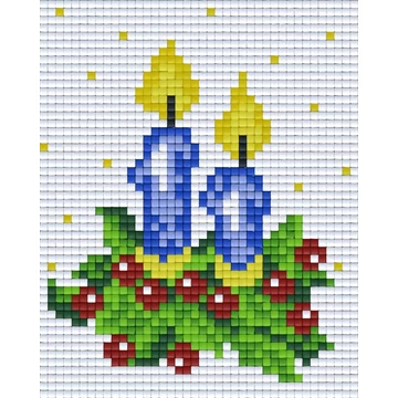 Pixel Gyertyák  (1 alaplapos)