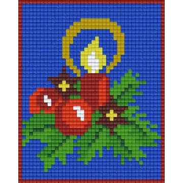 Pixel Karácsonyi gyertya