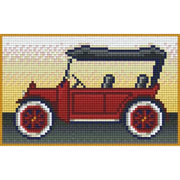 Pixel Vintage red (2 alaplapos)