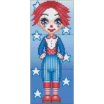 Pixel Louis bohóc (3 alaplapos)