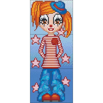 Pixel Marilyn bohóc (3 alaplapos)