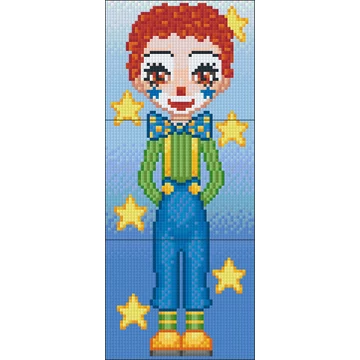 Pixel Pyotr bohóc (3 alaplapos)