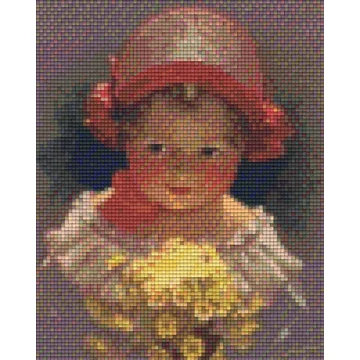 Pixel Girl with red tape ( 4 alaplapos )