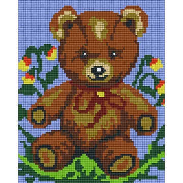 Pixel Teddy Maci ( 4 alaplapos )