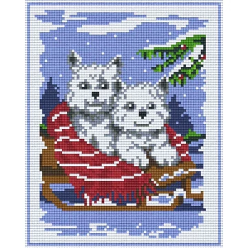 Pixel Két kutya ( 4 alaplapos )