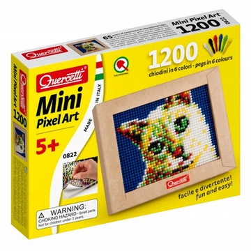 QUERCETTI  -  Mini Pixel Art pötyi tüskejáték - Cica