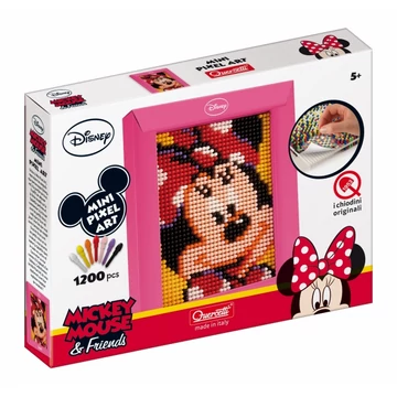 QUERCETTI  -  Mini Pixel Art pötyi tüskejáték - Minnie