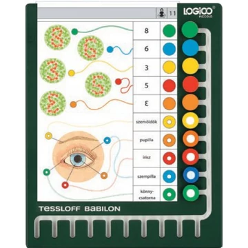 LOGICO PICCOLO - 10 gombos keret