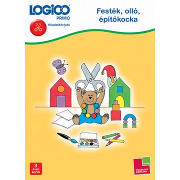 LOGICO PRIMO - Festék, olló, építőkocka