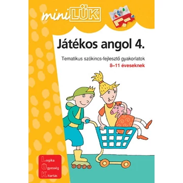MiniLük - Játékos angol 4. (  Tematikus szókincsfejlesztő gyakorlatok 8-11 éveseknek )
