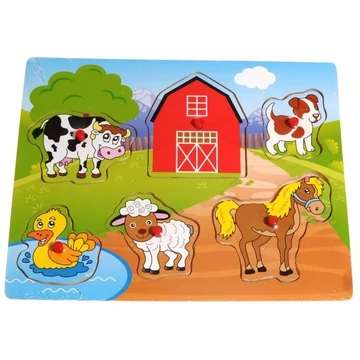 Fogós puzzle - farmos 6 db.