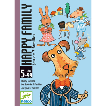 Kártyajáték - Happy family/Boldog család - Djeco