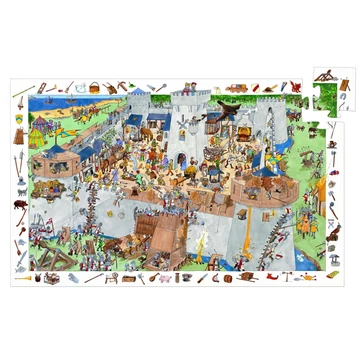 Puzzle Observation - Fortified Castle  100-dbos