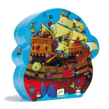 Puzzle formadobozos - Barbarossa hajója 54db-os