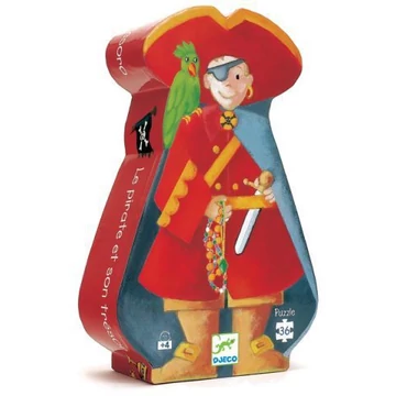 Puzzle formadobozos - Kalózok kincse 36 db-os