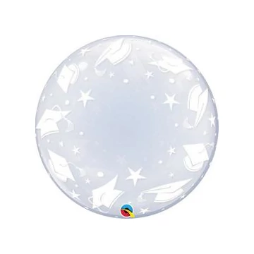 24 inch-es Graduation Caps Deco Bubble Lufi
