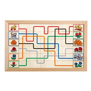 Line dominoes