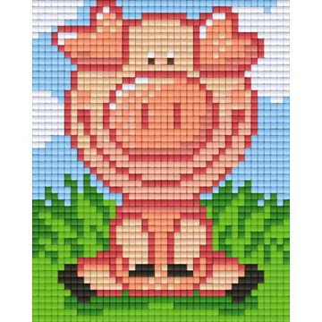 Pixel Újévi szerencsemalac   (1 alaplapos)