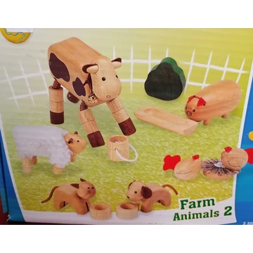 Voila Farm készlet - házi állatokkal