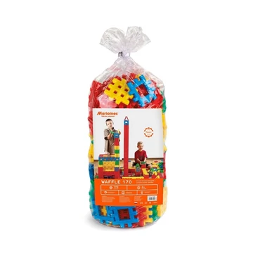 Nagy waffle építő zsákban (170db-os)