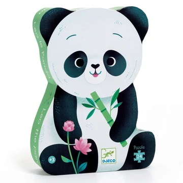 Puzzle formadobozos - Leo a cuki panda