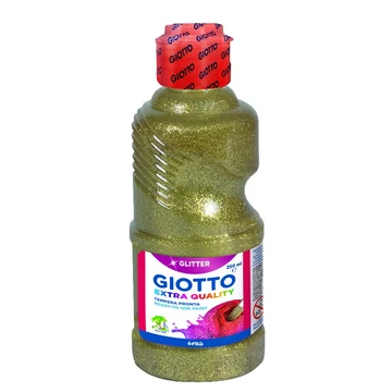 Giotto Arany csillámos tempera 250 ml flakonban