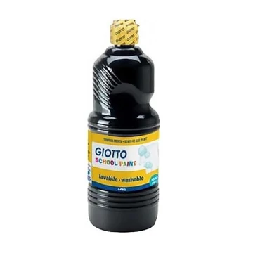 Tempera Giotto fekete  500 ml