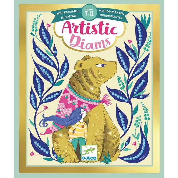 Gyémántszemes kirakó - Misztikus lények - Mythical Creatures  - Djeco
