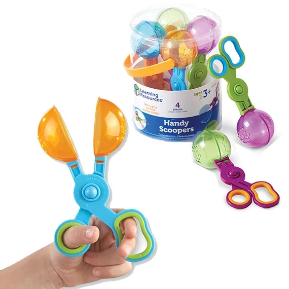 Finommotorika fejlesztő kanalas olló (1 db) - Handy scooper