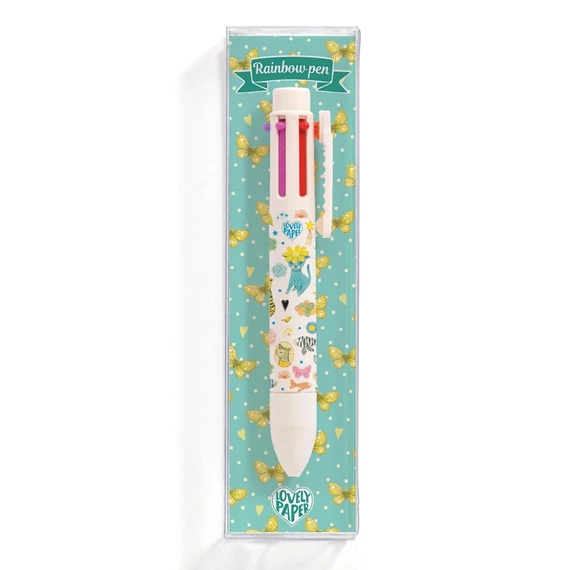6 színű golyóstoll - Elodie rainbow pen (6 colors) - Djeco