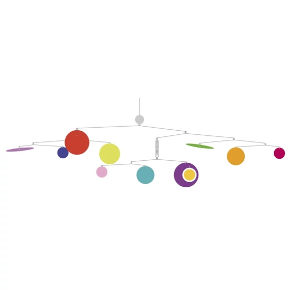 Szélmobil függődísz - Konfetti - Confetti - Djeco