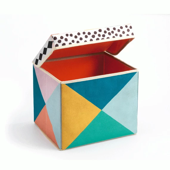 Tárolódoboz - Helyes doboz - Seat toy box - Djeco