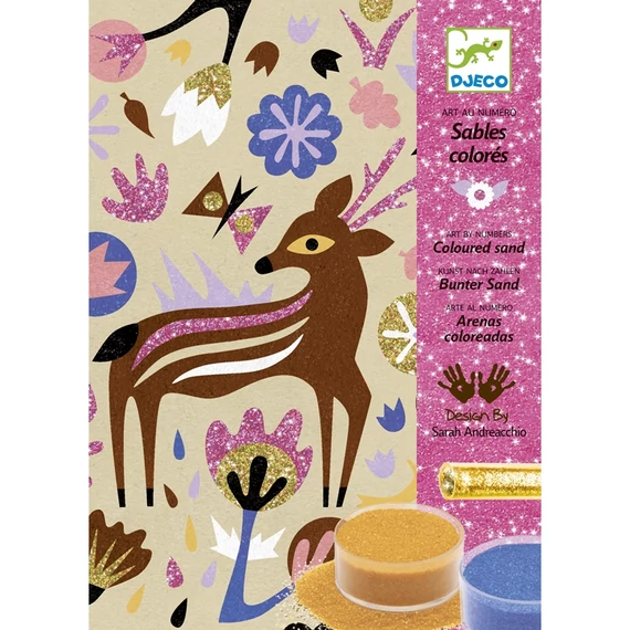 Homokkép készítő  - Meseerdő - Woodland Wonderland - Djeco