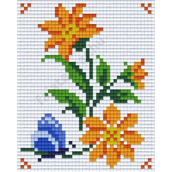 Pixel Virág 6   (1 alaplapos)