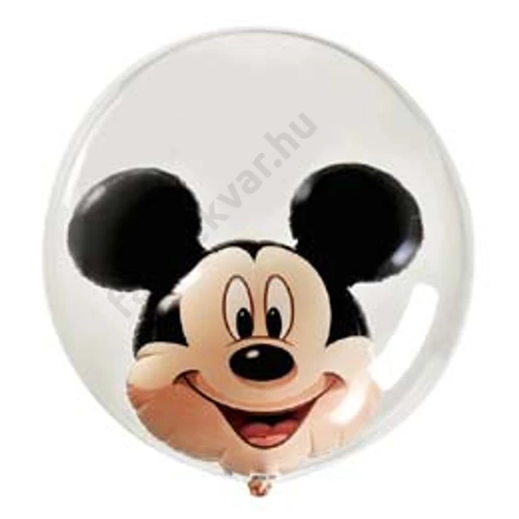 24 inch-es Disney Mickey Mouse Double Bubble Lufi