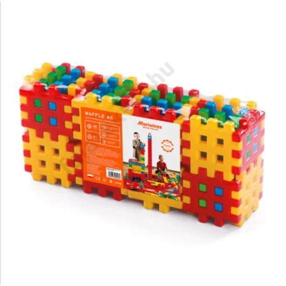 Nagy waffle építő 48db-os