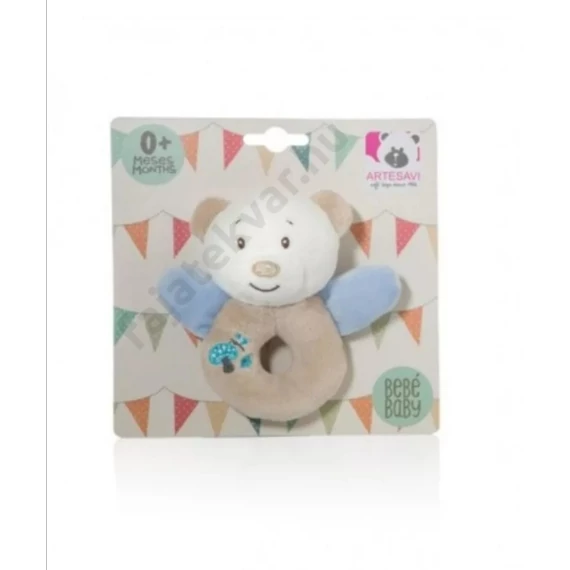 ARTESAVI Bear 12cm Blue csörgő