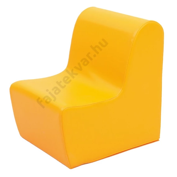 Szivacs fotel narancssárga 26 cm-es