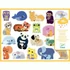 Kép 1/3 - Matricák - Összetartozás - Coloured stickers mums and babies - Djeco