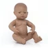 Kép 1/2 - Baba - afroamerikai lány, 40 cm-es, vízálló, MINILAND, ML31008