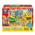 Kép 1/5 - Szorgalmas építők puzzle, 30 db-os  (Busy Builders), ORCHARD TOYS OR299