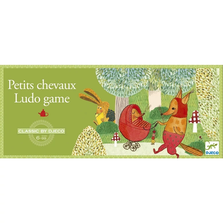 Társasjáték klasszikus - Ki nevet a végén! - Ludo game - Djeco