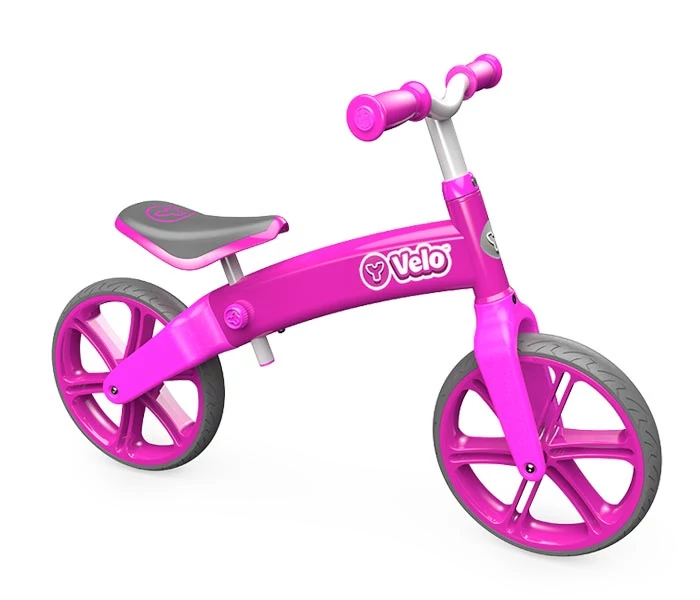 Yvelo Balance Bike futóbringa - rózsaszín
