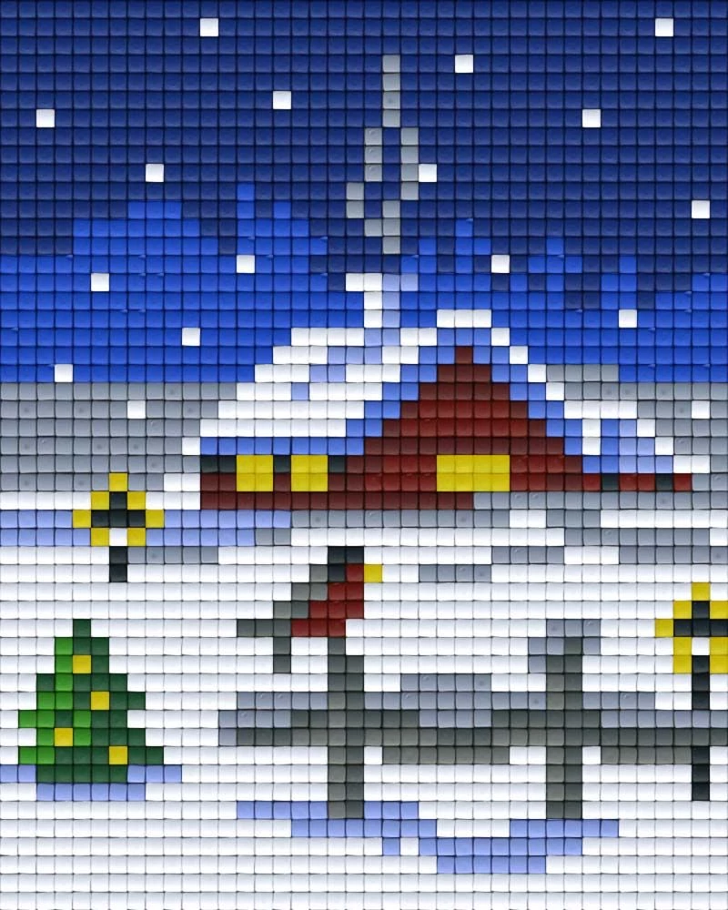 Pixel Otthon karácsonykor(1 alaplapos)