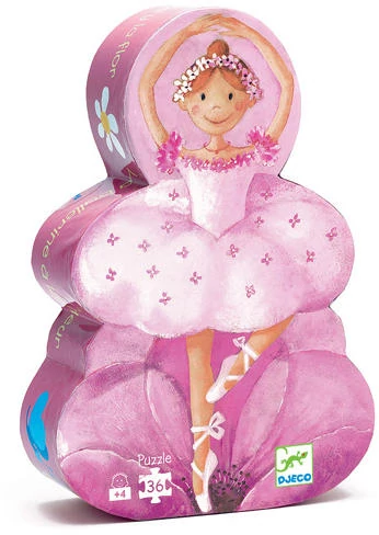 Puzzle formadobozos - Balerina 36 db-os