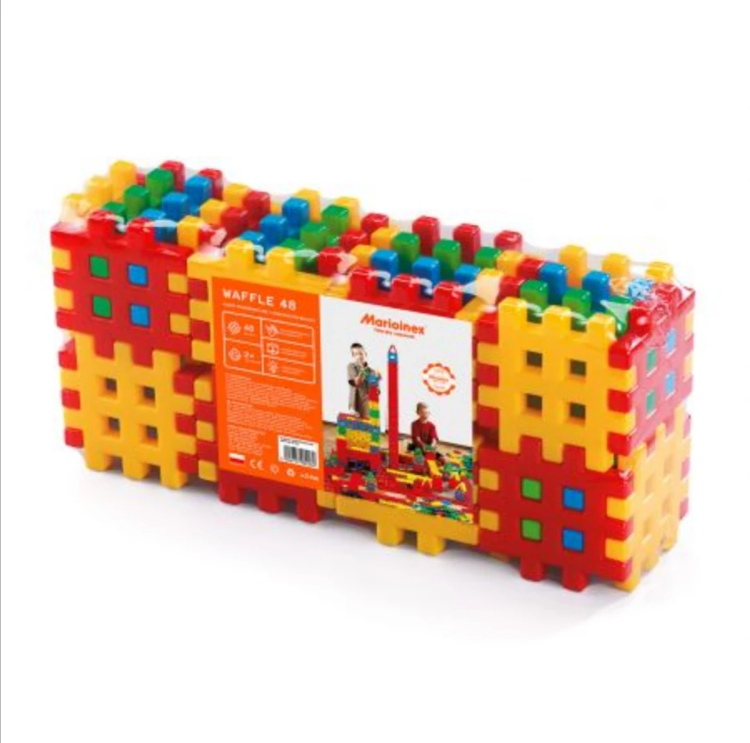 Nagy waffle építő 48db-os