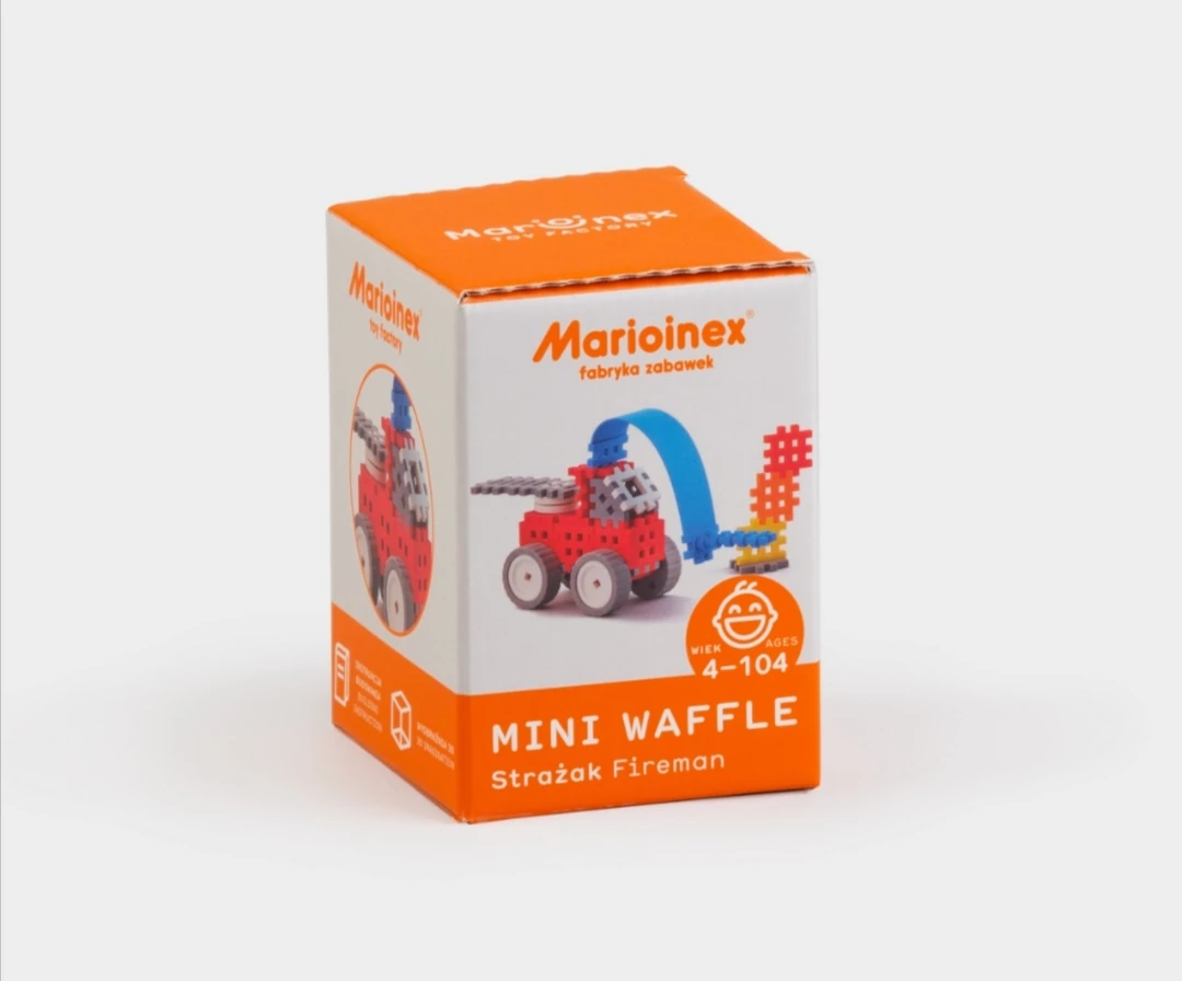 Mini waffle építő - Tűzoltó